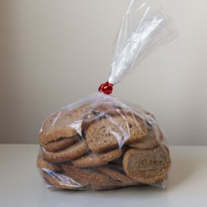 Un pacco di biscotti piccanti siciliani, o piccantini