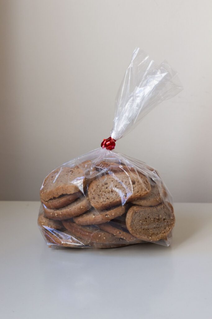 Un pacco di biscotti piccanti siciliani, o piccantini
